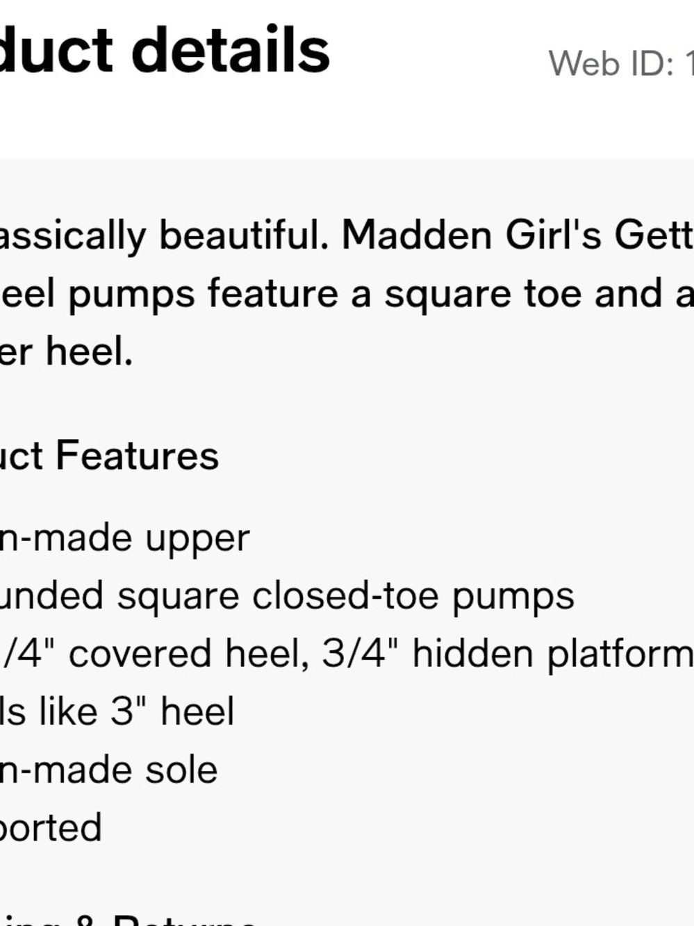 Madden Girl "Getta" Nude Patent Platform Pumps - Picture 8 of 8